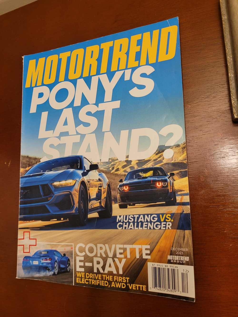 MotorTrend Pony's Last Stand? December 2023 Magazine
